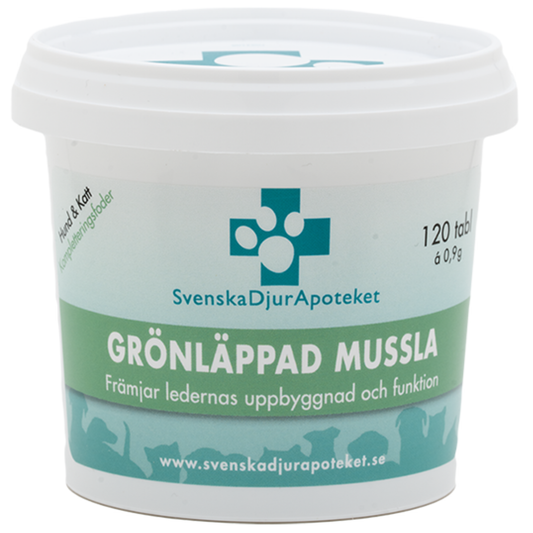 Svenska DjurApoteket | Grønlæbet Musling 120tab