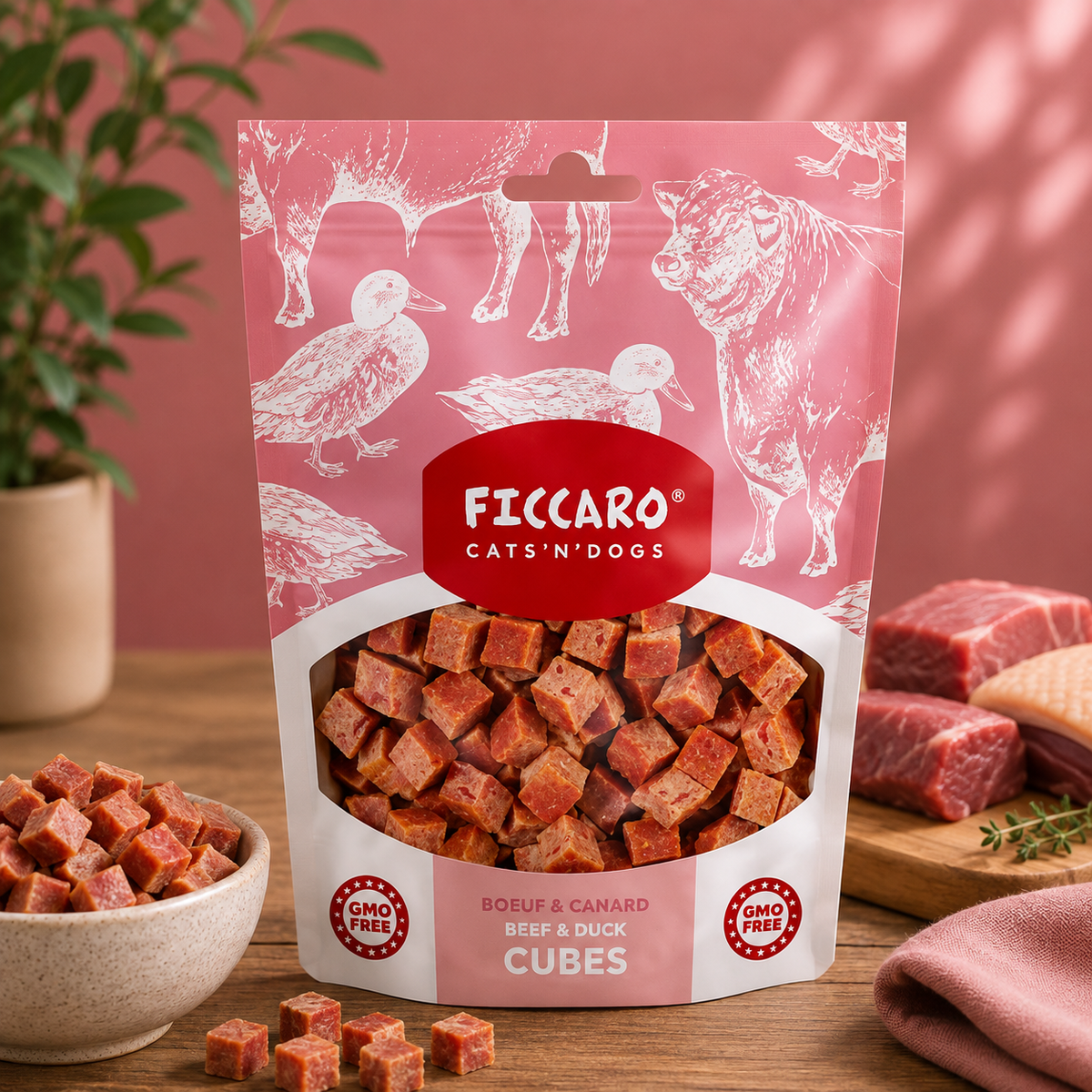 Ficcaro | Beef & Duck Cubes