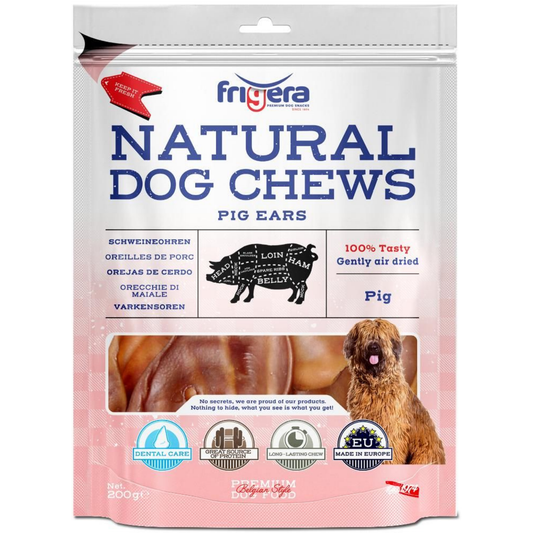 Natural Dog Chews | Griseører 200g