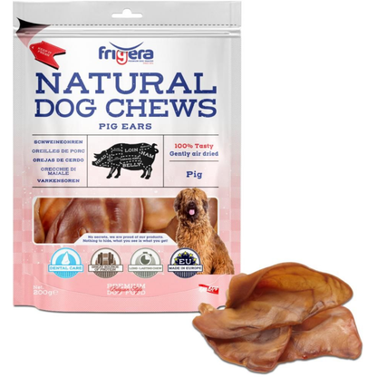 Natural Dog Chews | Griseører 200g