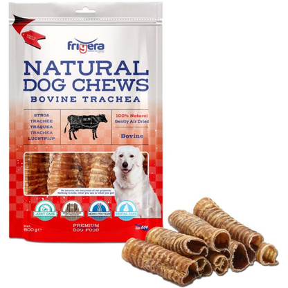 Natural Dog Chews | Okseluftrør 500g