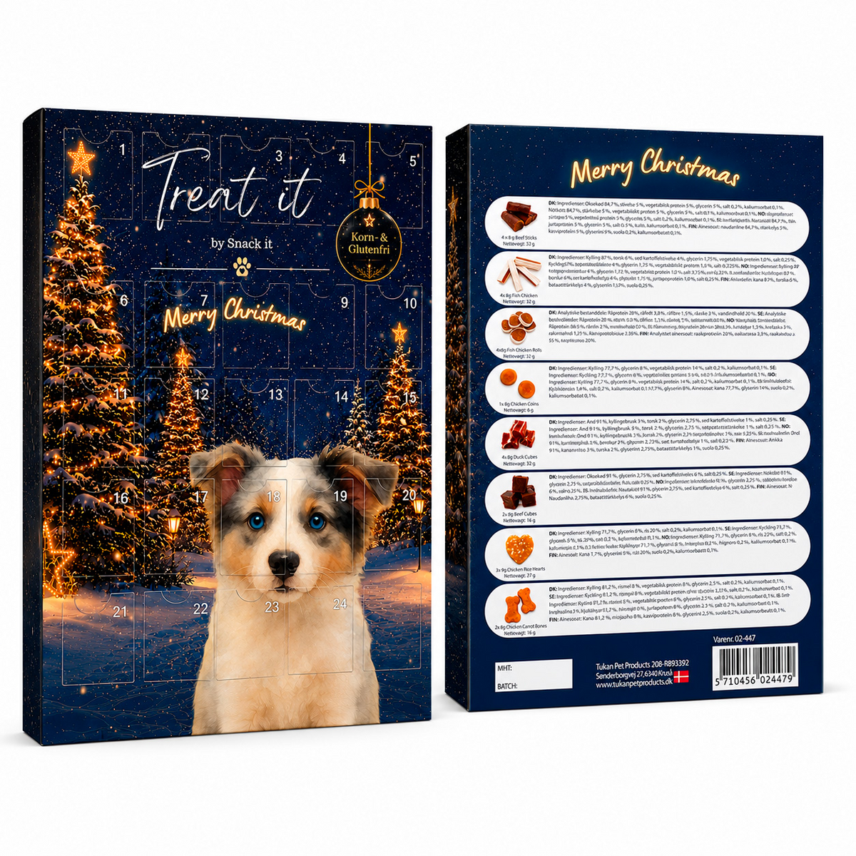 Treat'it by Snack'it | Julekalender til hunde