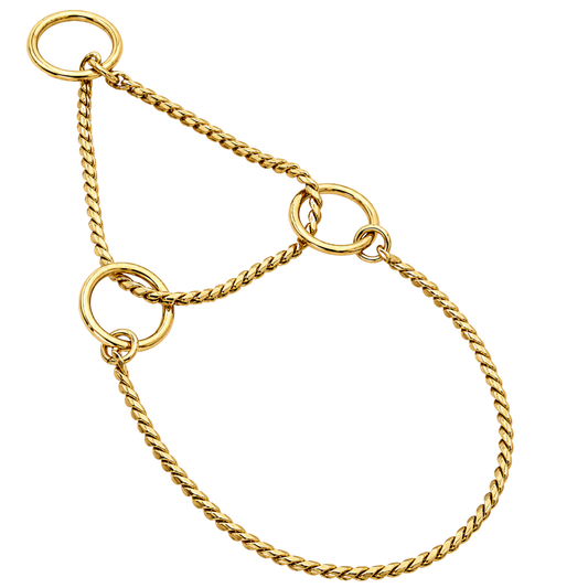 Snake udstillingshalsbånd | Guld